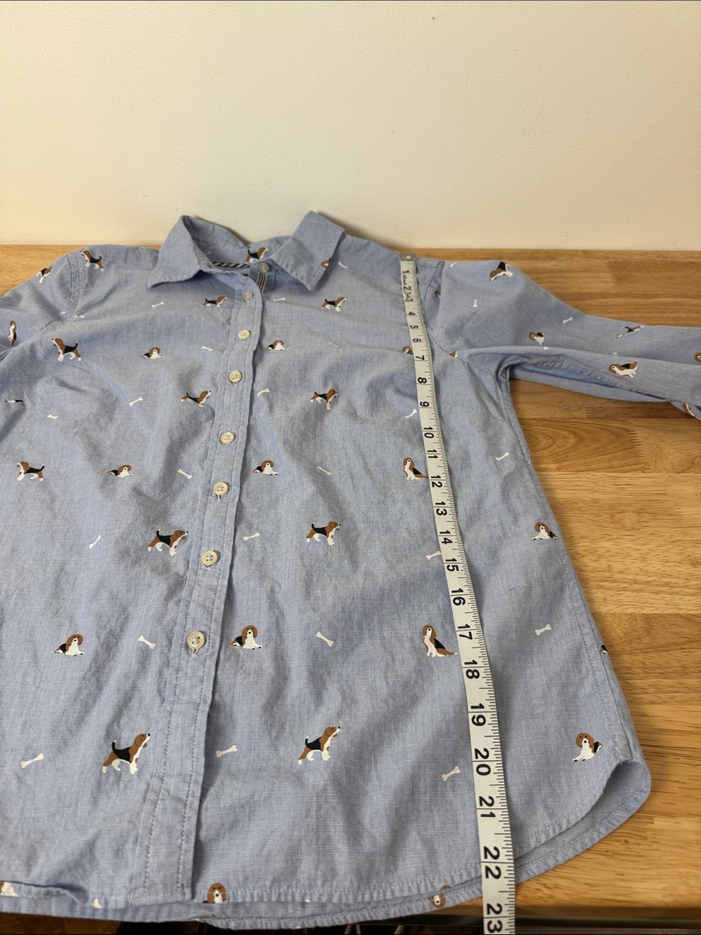 100% cotton | Petite women’s Talbots | Tops | Fetching Beagle Dog Print - Picture 6 of 15